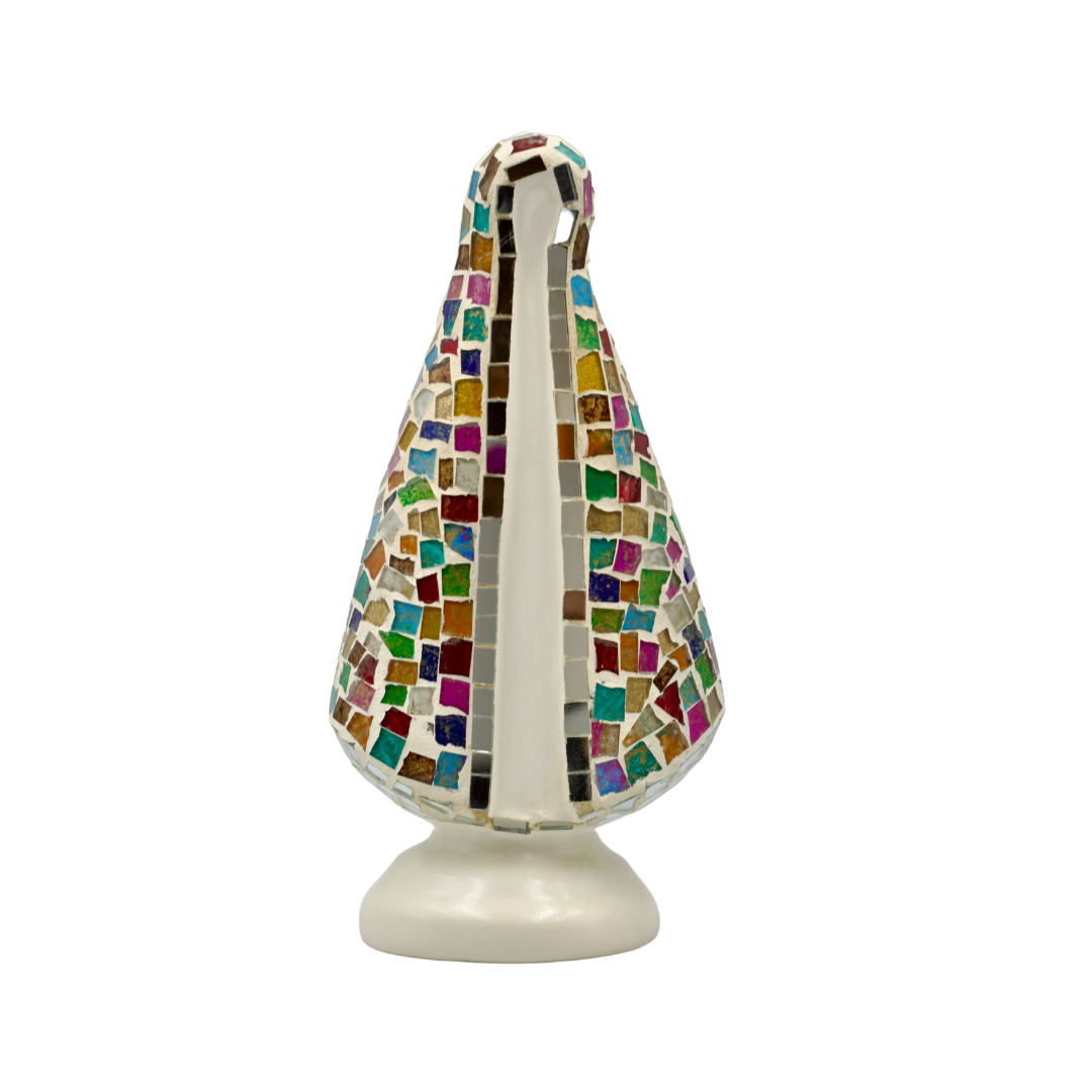 Virgen vidrio roto 4 (40 cm)